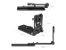 SmallRig 4323 Sinema Kameraları için V-Mount Batarya Plakası V-Mount Plate