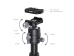 SmallRig 4289 VT-20 Alüminyum 6kg Taşıma Kapasiteli Masaüstü Tripodu 52cm Maksimum Uzunluk