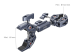 SmallRig 4103 Çift Kelepçeli Clamp 3.5kg Taşıma Kapasiteli