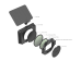 SmallRig 4411 Clampli Filtreli Mattebox Kiti
