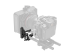 SmallRig 4414 Mattebox Rod Bağlantı Aparatı