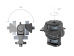 SmallRig 4886 Vidalı Ayarlanabilir Monitör Tutucu