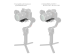 SmallRig 4638 DJI Gimbal Uyumlu Arca Swiss Hızlı Plate