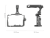 SmallRig 4538 Sony A7R V / A7 IV / A7S III Uyumlu ''HawkLock'' Hızlı Kurulum Kafes Kiti
