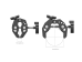 SmallRig 4249 ARRI Rosette Bağlantılı Süper Clamp