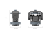 SmallRig 3809 Cold Shoe Yuvalı Monitör Tutucu Aparat