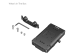 SmallRig 3203B 15mm Rod Yuvalı V-Mount Batarya Montaj Plakası
