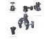 SmallRig 4102B 3.5kg Taşıma Kapasiteli Süper Clamp Aksiyon Kamera ile Uyumlu