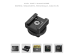 SmallRig 4822 Cold Shoe Mikrofon Bağlantı Aparatı Uyumluluk için Açıklamayı Okuyunuz