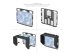 SmallRig MD5059 iPad / iPad Mini / iPad Air / iPad Pro Uyumlu Tablet Kafesi (12.9" 1. ve 2. Nesil Hariç)