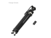 SmallRig 4163 AD-80 FreeBlazer 8kg Taşıma Kapasiteli Alüminyum Video Tripodu 191cm Maksimum Uzunluk