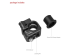 SmallRig 3598 Rod Çubuk Kelepçesi 12mm / 15mm