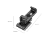 SmallRig 4611 Arca Swiss Bağlantılı Metal Telefon Tutucu RS3 Mini Uyumludur