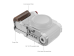 SmallRig 5261 Fujifilm X-M5 Uyumlu Gümüş L Braket
