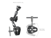 SmallRig 5310 7" Yengeç Kelepçeli Magic Arm 1,5kg Taşıma Kapasiteli