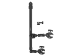 SmallRig 5459 Bisiklet ve Motorsiklet Uyumlu Aksiyon Kamera Clamp Montaj Kiti 500gr Dinamik Yük Kapasitesi