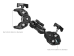 SmallRig 5459 Bisiklet ve Motorsiklet Uyumlu Aksiyon Kamera Clamp Montaj Kiti 500gr Dinamik Yük Kapasitesi