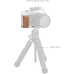 SmallRig 5984 Fujifilm X-E5 için Gül Ağacı Saplı Gümüş L Braket