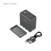 SmallRig 5729 Sony NP-F970 USB-C Uzun Ömürlü Kamera Bataryası 7500mAh