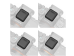 SmallRig 6247 Sony Uyumlu Çiftli Flaş Yuvası Kapağı 2 adet