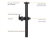 K&F Concept Çok Açılı Dönebilen Tripod Merkez Kolu