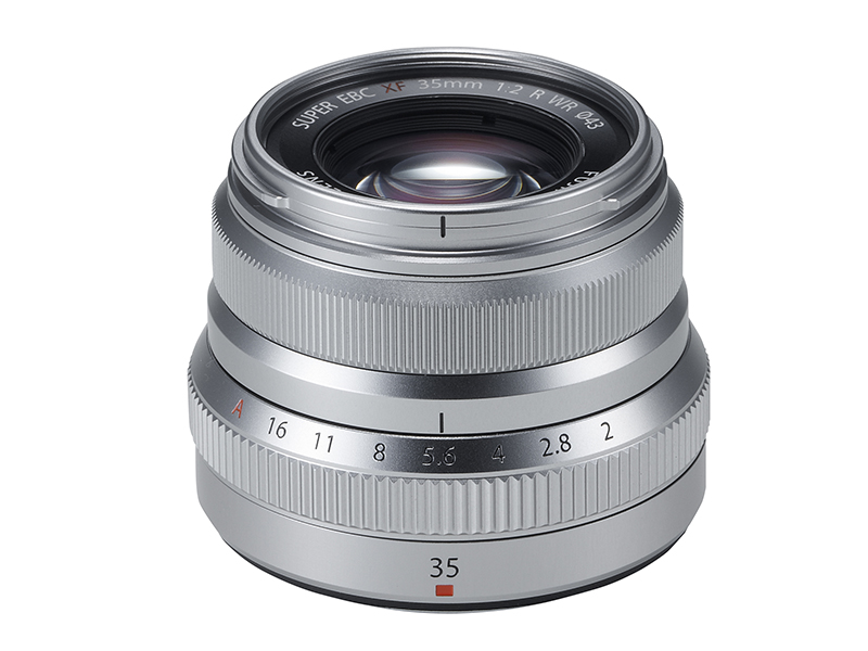 Fujinon XF35mmF2 R WR Gümüş Objektif
