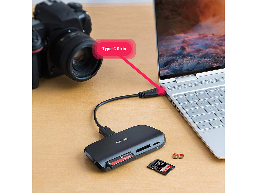 Sandisk SDDR-A631 USB 3.0 Kart Okuyucu