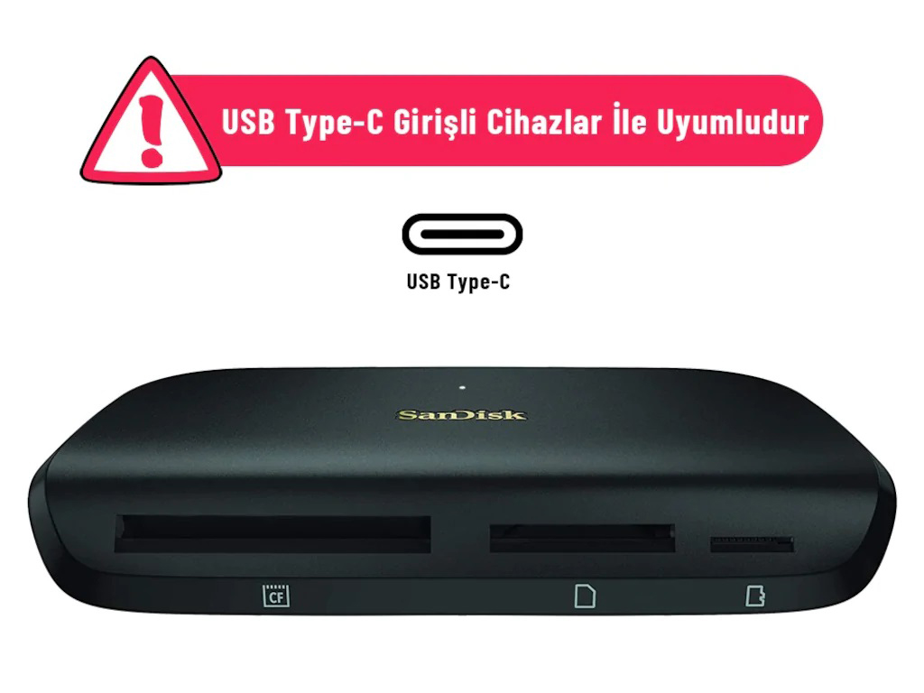 Sandisk SDDR-A631 USB 3.0 Kart Okuyucu