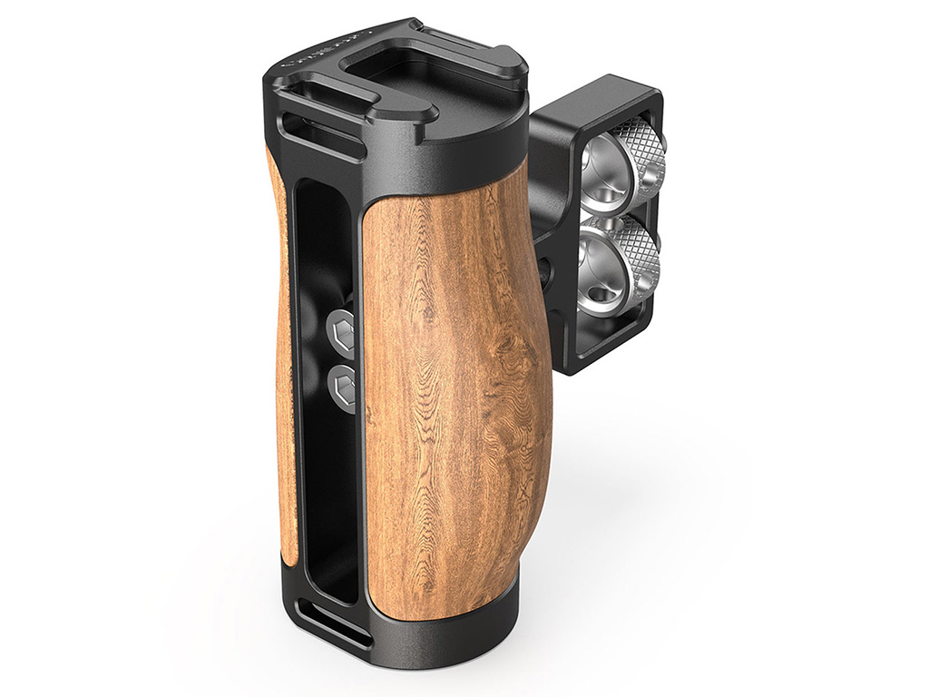 SmallRig 2913 Ahşap Yan Tutma Kolu 1/4 Vidalı