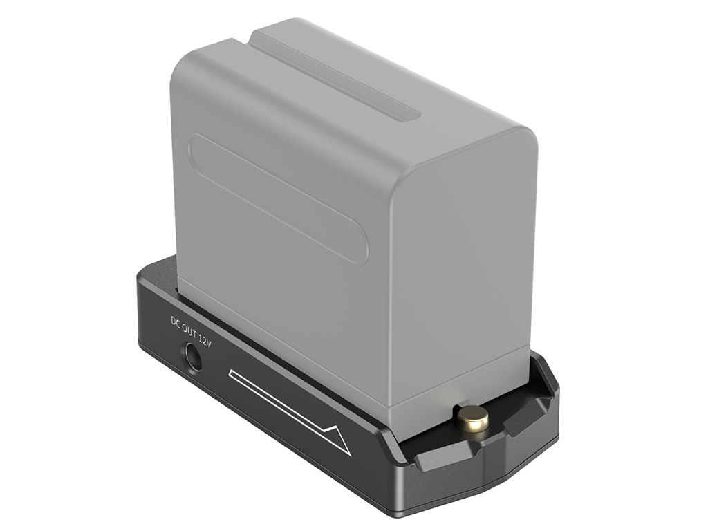 SmallRig 3018 NP-F Batarya Serisi için Adaptör Plakası Plate