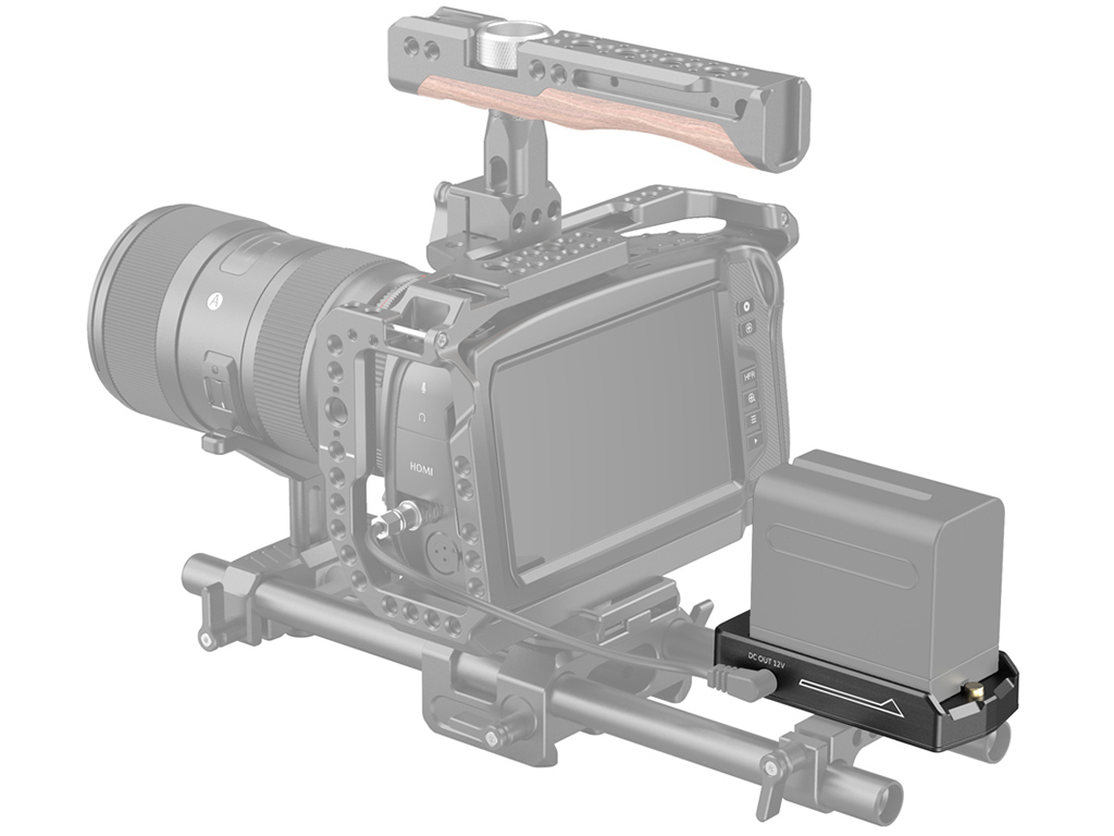 SmallRig 3018 NP-F Batarya Serisi için Adaptör Plakası Plate