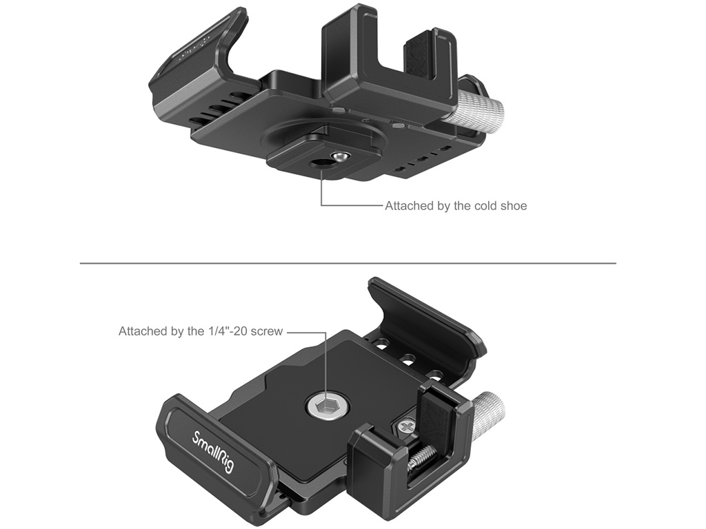 SmallRig 3272 BMPCC 6K Uyumlu SSD Tutma Aparatı Samsung T5 / T7 / T7 Shield / T9 Uyumlu