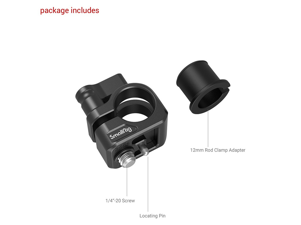 SmallRig 3598 Rod Çubuk Kelepçesi 12mm / 15mm