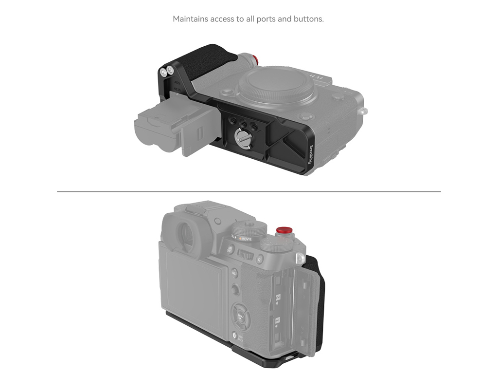 SmallRig 4260 Fujifilm X-T5 Uyumlu Siyah L Braket