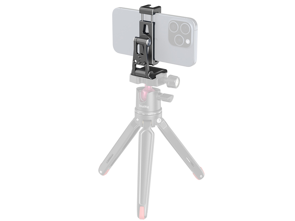 SmallRig 4611 Arca Swiss Bağlantılı Metal Telefon Tutucu RS3 Mini Uyumludur