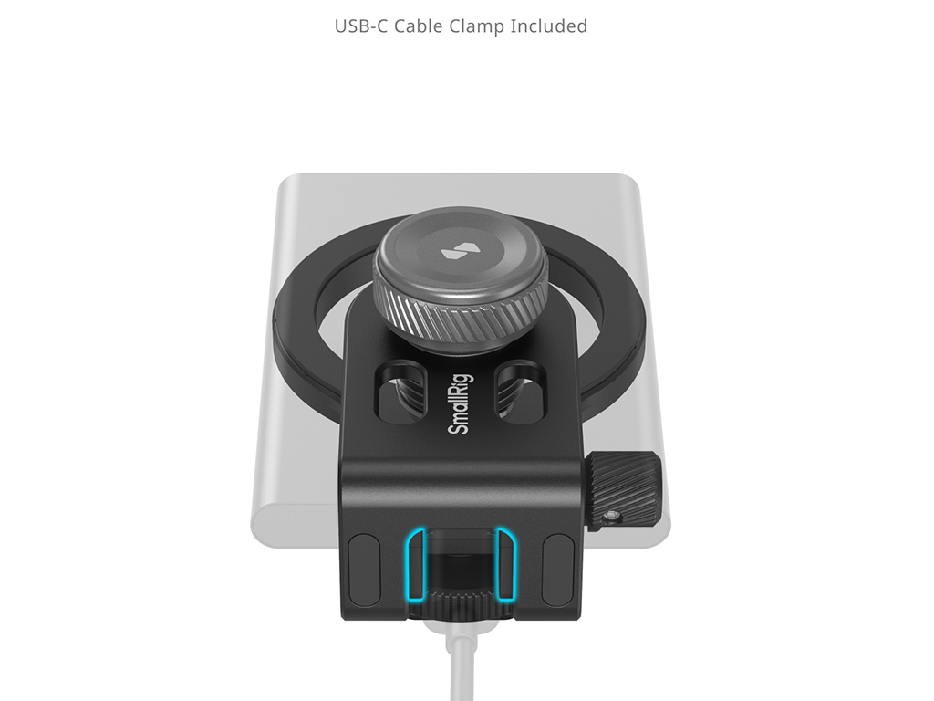 SmallRig 4779 Cold Shoe Bağlantılı ve Magsafe Özellikli SSD Tutma Aparatı