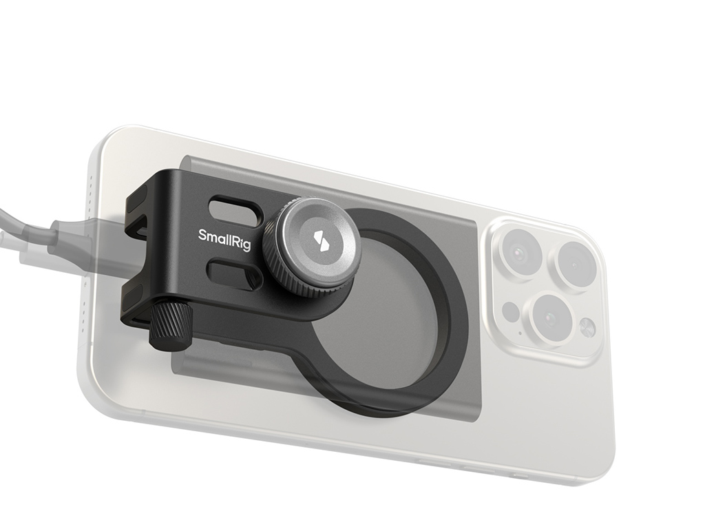 SmallRig 4779 Cold Shoe Bağlantılı ve Magsafe Özellikli SSD Tutma Aparatı