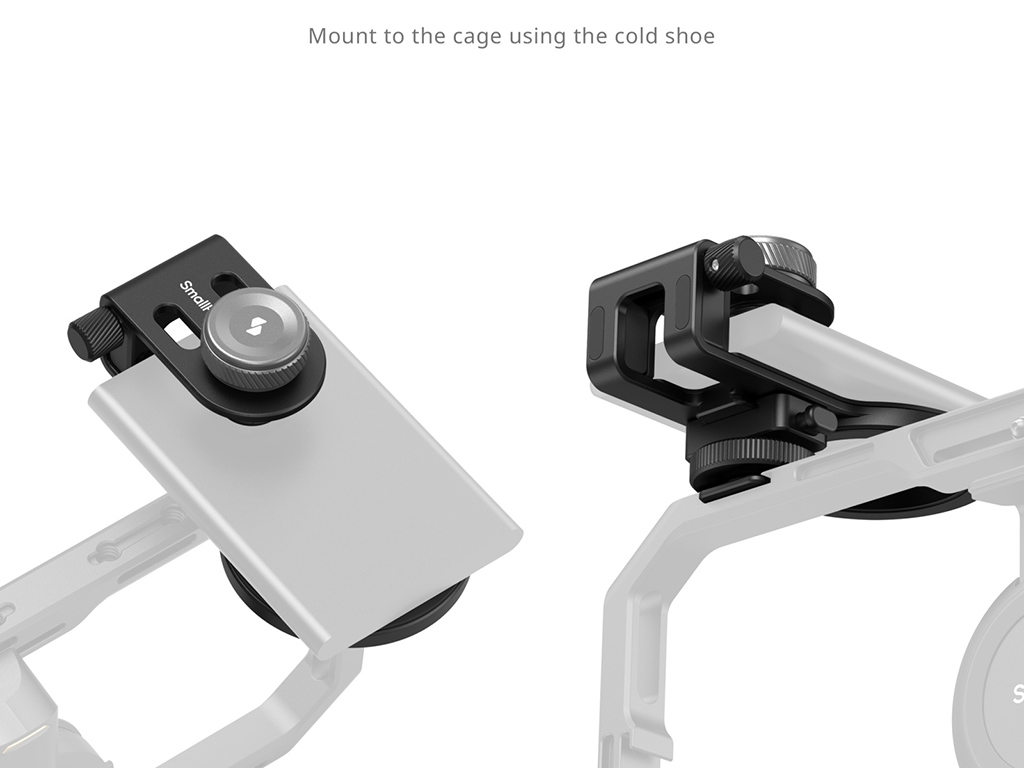 SmallRig 4779 Cold Shoe Bağlantılı ve Magsafe Özellikli SSD Tutma Aparatı