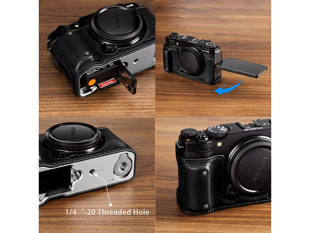 SmallRig 4879 Fujifilm X-M5 Uyumlu Siyah Yarım Çanta ve Elcik