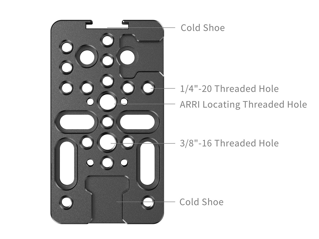 SmallRig 4887 Çok Fonksiyonlu Montaj Plakası