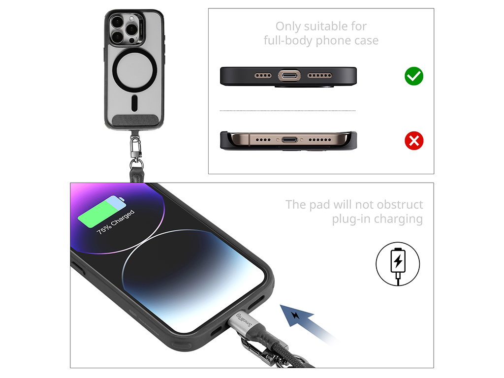 SmallRig 4990 Bileklik (Siyah)
