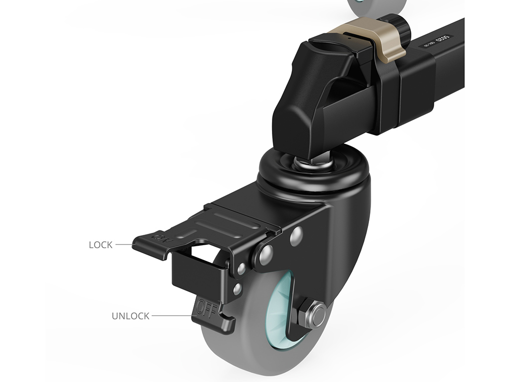 SmallRig 5020 Hızlı Kilitli 20kg Taşıma Kapasiteli Dolly