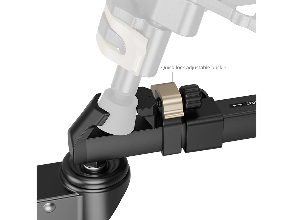 SmallRig 5020 Hızlı Kilitli 20kg Taşıma Kapasiteli Dolly