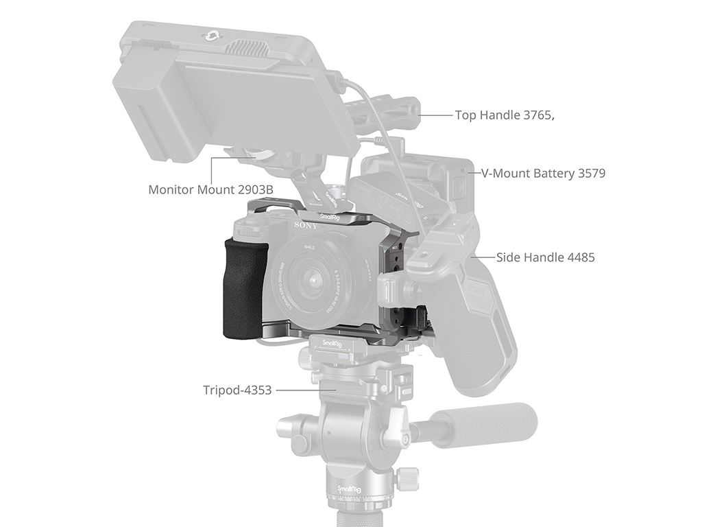 SmallRig 5060 Sony A6700 Uyumlu Kafes