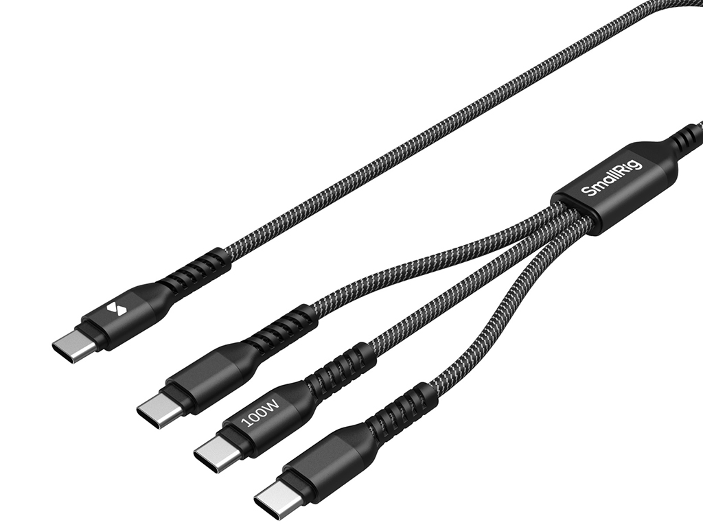 SmallRig 5079 100w 3'ü 1 arada USB-C Güç Kablosu