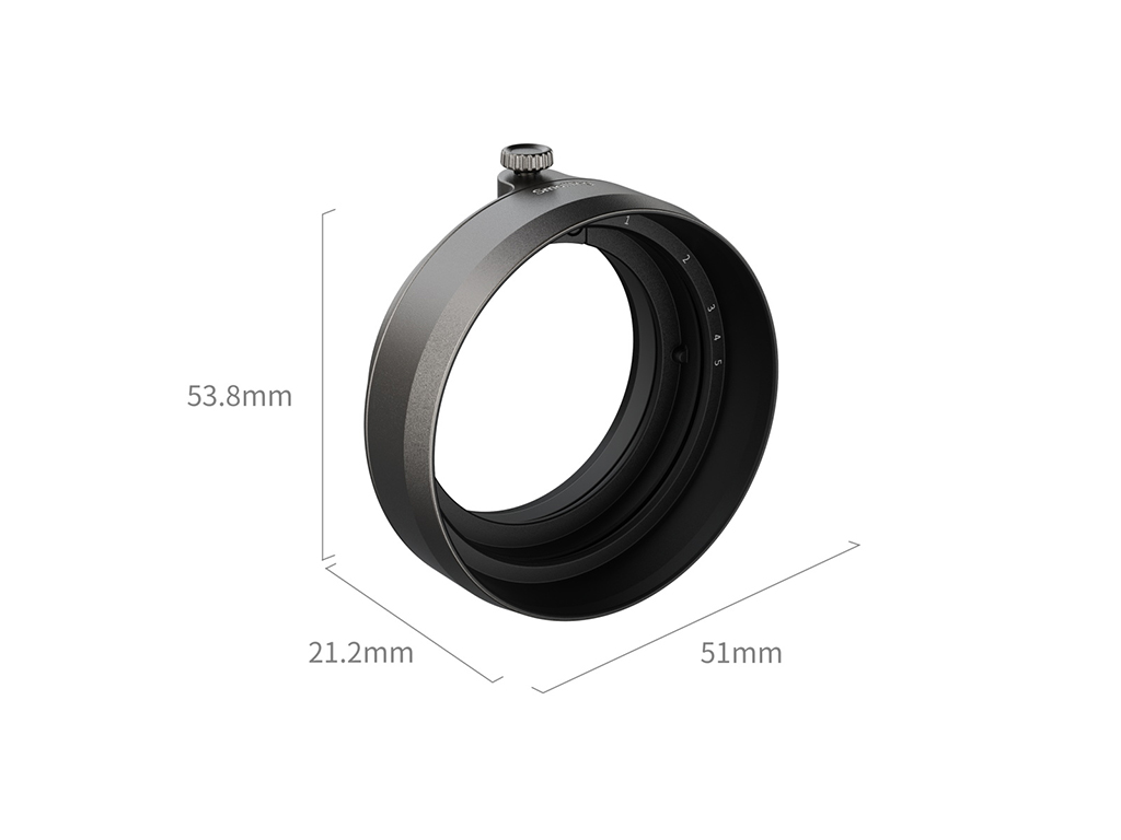 SmallRig 5215 Fujifilm X-Half Uyumlu Siyah Parasoley