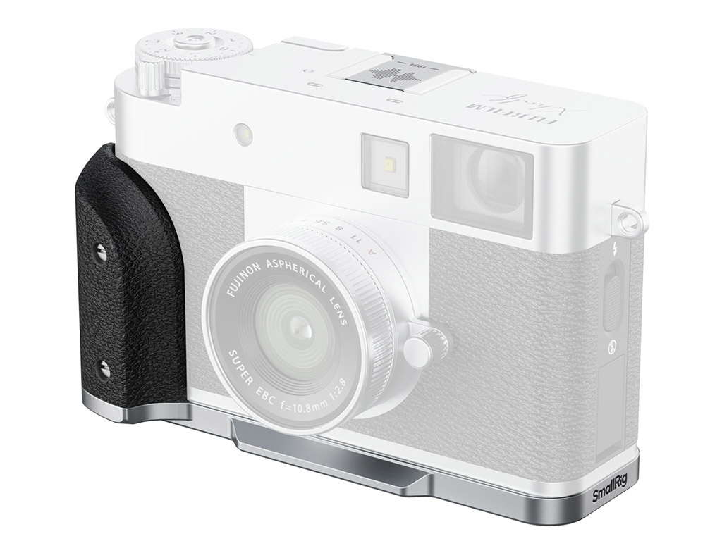SmallRig 5216 Fujifilm X-Half Uyumlu Gümüş Silikon L Braket Siyah