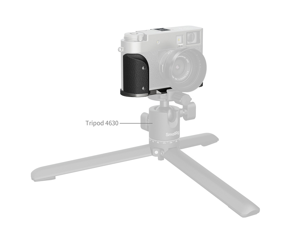 SmallRig 5217 Fujifilm X-Half Uyumlu Gümüş L Braket