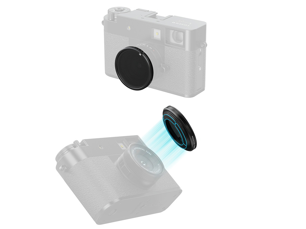 SmallRig 5225 Fujifilm X-Half Uyumlu 5 Stop 2-32 Variable Siyah ND Filtre