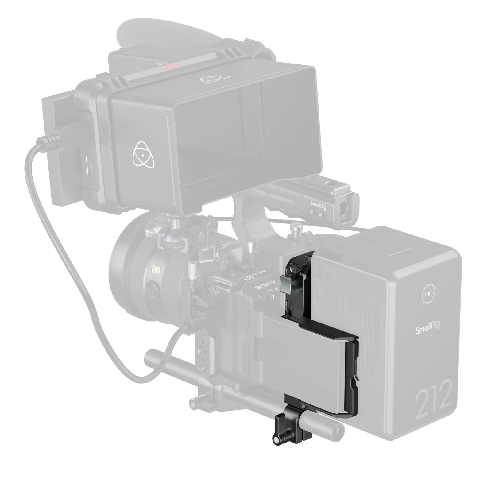 SmallRig 5226 V-Mount Batarya Plakası Kiti